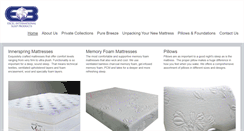 Desktop Screenshot of excelbedding.com